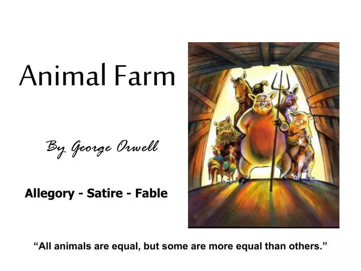 examples of satire in animal farm quotes satire in animal farm quotes