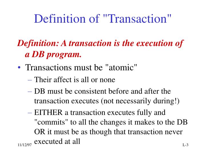 business transaction definition business transaction definition