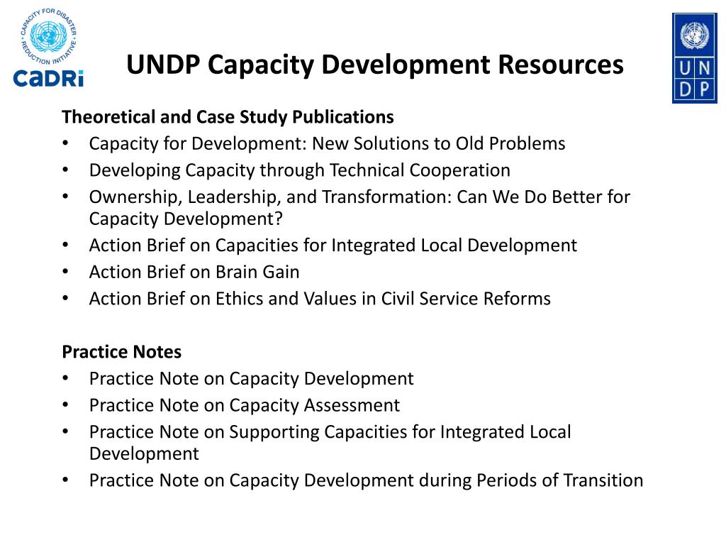 BOOK ON CAPACITY FOR DEVELOPMENT TO BE LAUNCHED ON 5 JULY