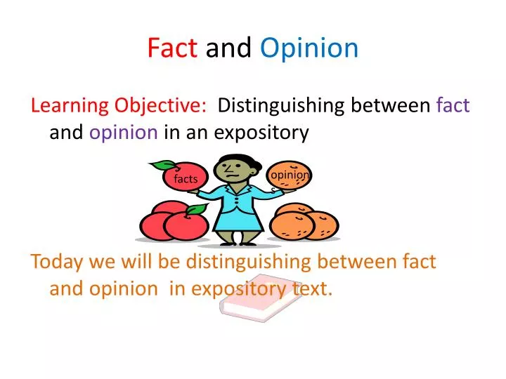 PPT Fact And Opinion PowerPoint Presentation Free Download ID 5498024
