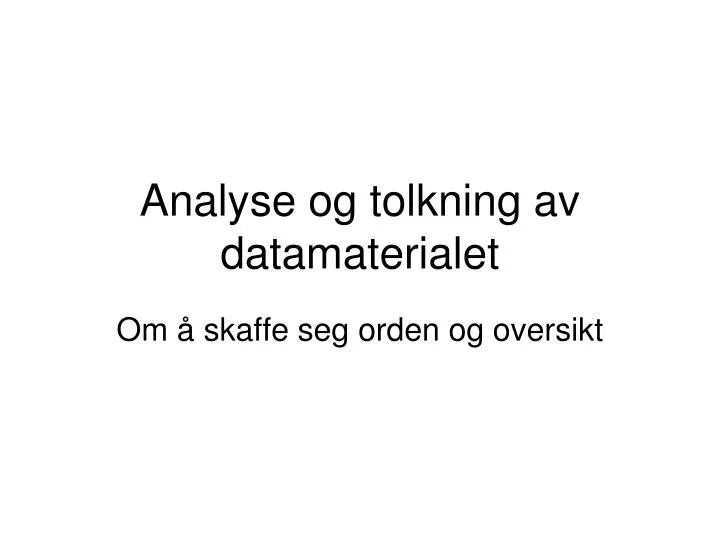 Sidehastighet Verktøy