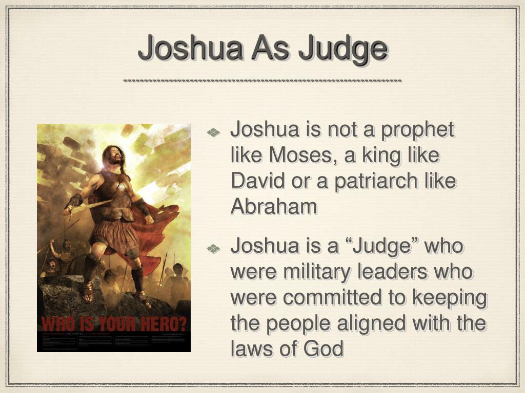 Ppt Heros Of The Bible “joshua” Powerpoint Presentation Free Download Id5500067