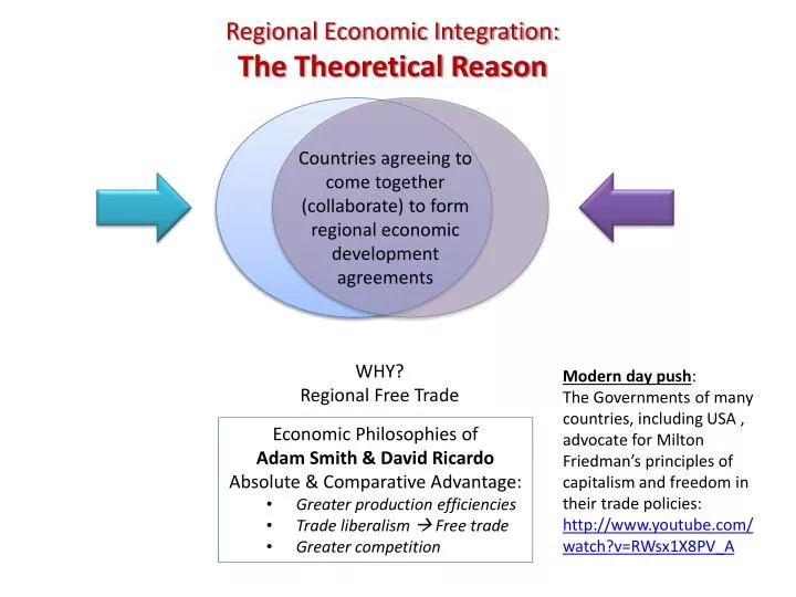 regional economic integration the theoretical reason n.