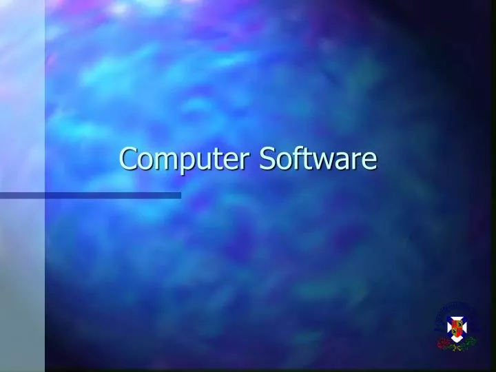 computer software presentation ppt download