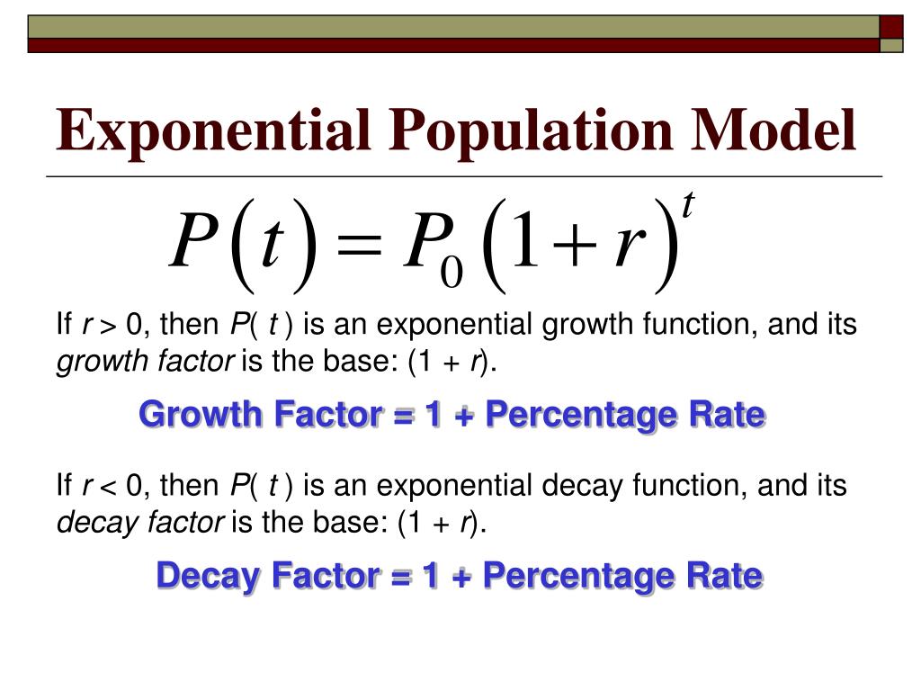 PPT - Exponential Modeling PowerPoint Presentation, free download - ID