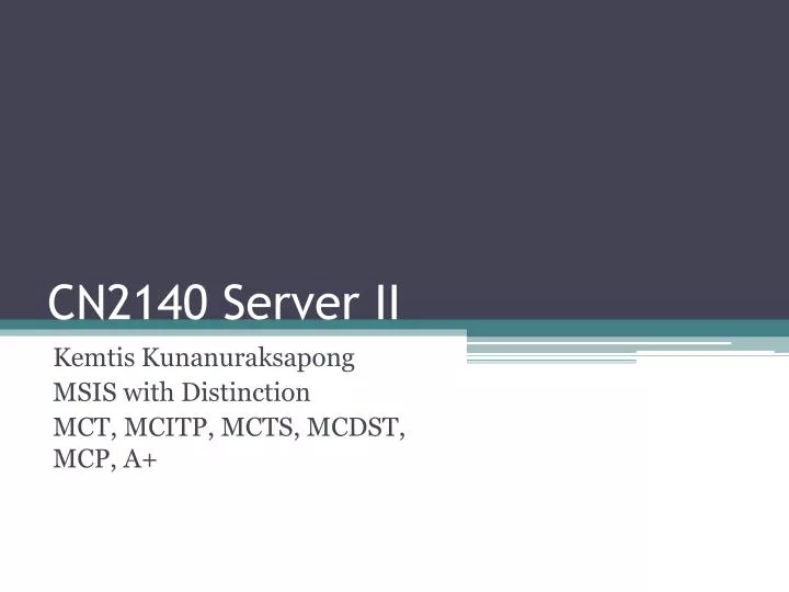 cn2140 server ii n.