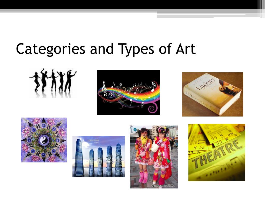 different types of art presentation
