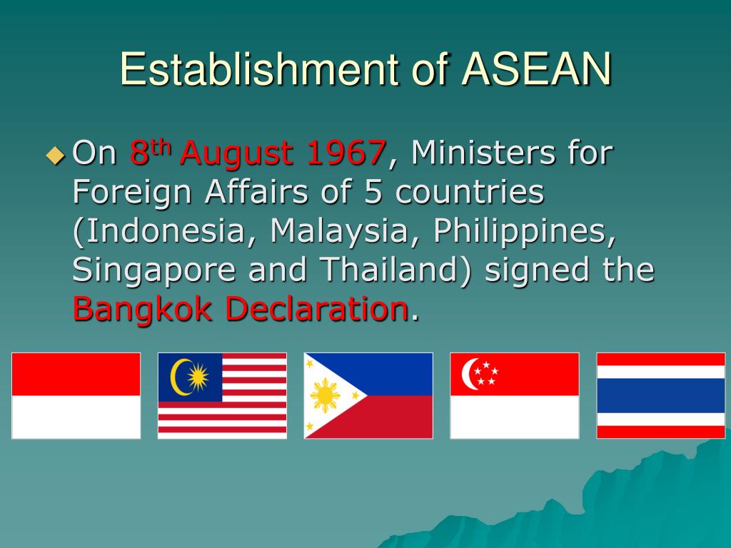PPT - History of ASEAN PowerPoint Presentation, free download - ID:5505657