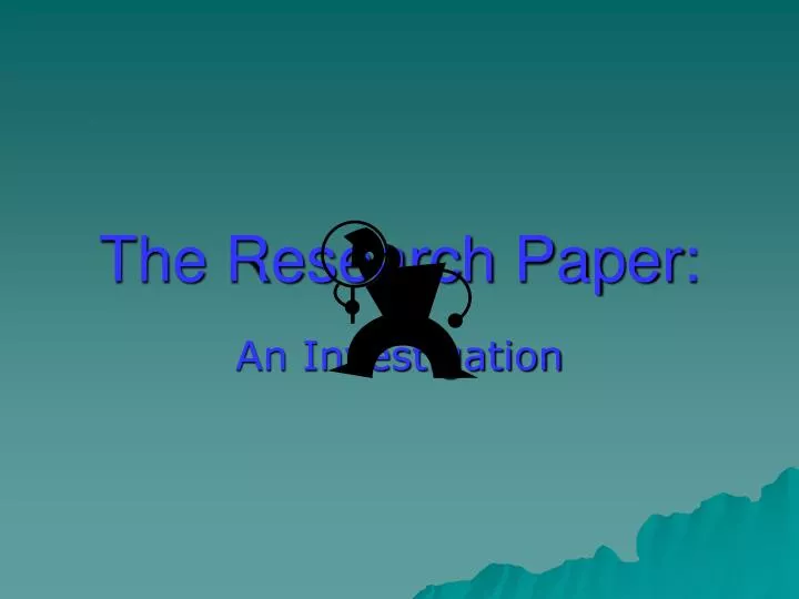 the research paper n.