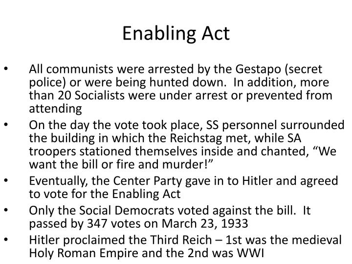 PPT Hitler c onsolidates and expands his power PowerPoint Presentation ID5507503