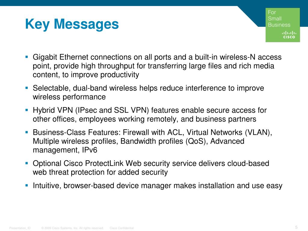 PPT - Cisco RV220W Network Security Firewall PowerPoint Presentation