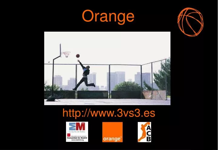 orange n.