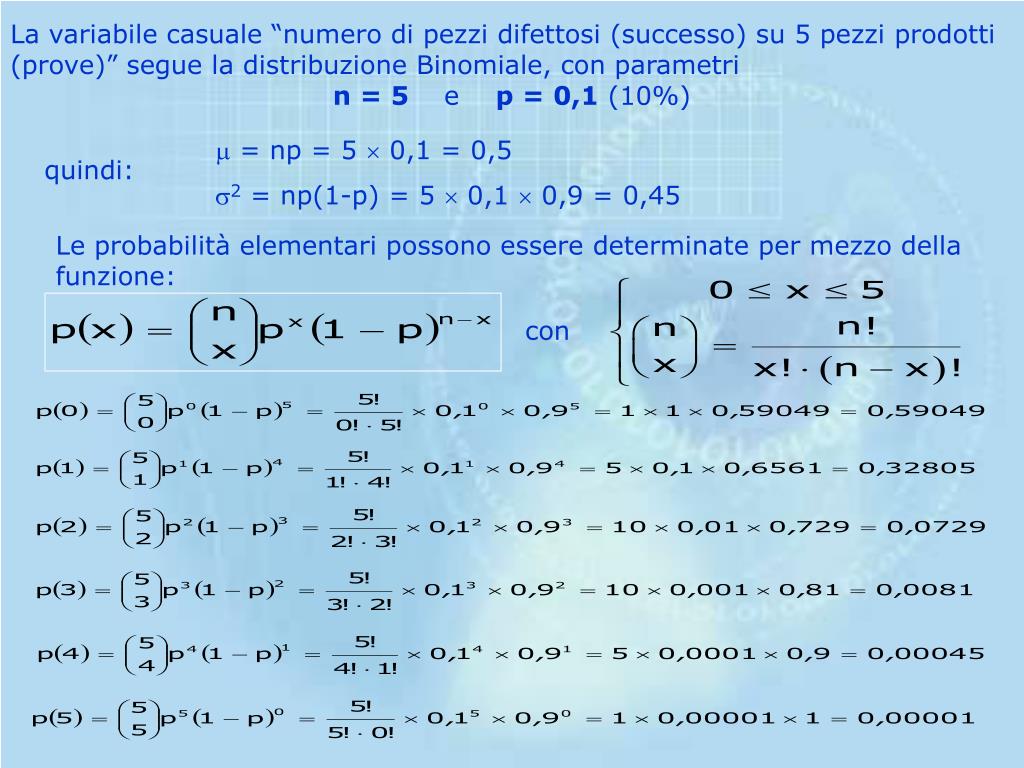 Probabilità E Statistica Per L'ingegneria E Le Scienze PPT - TEORIA DELLA PROBABILIT Á E DELL’INFERENZA STATISTICA PowerPoint
