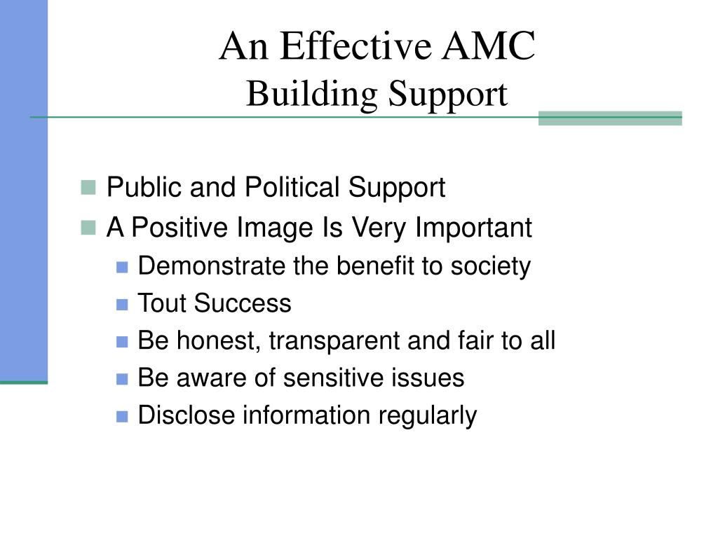 PPT - Establishing an Effective AMC for Financial Institution ...
