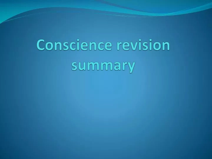 aquinas on conscience aquinas on conscience