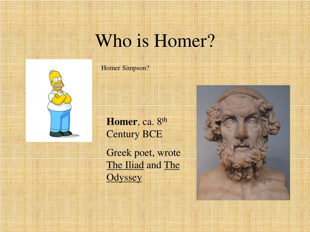 the odyssey homer 8th century bc