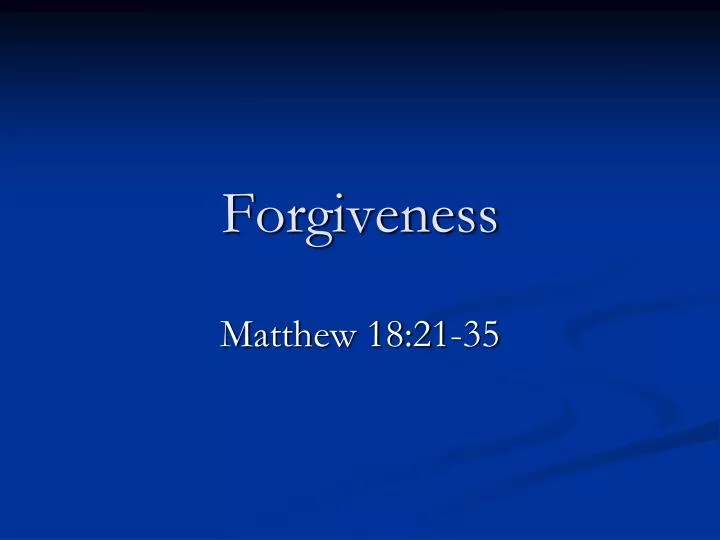 PPT Forgiveness PowerPoint Presentation Free Download ID 5512366