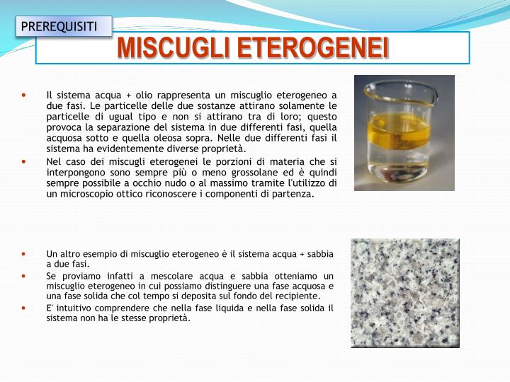 Cos è Un Miscuglio Eterogeneo