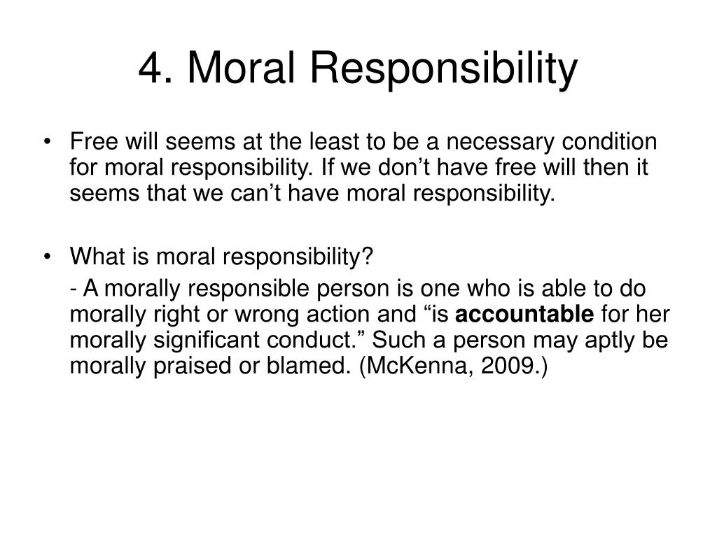 papers on moral responsibility