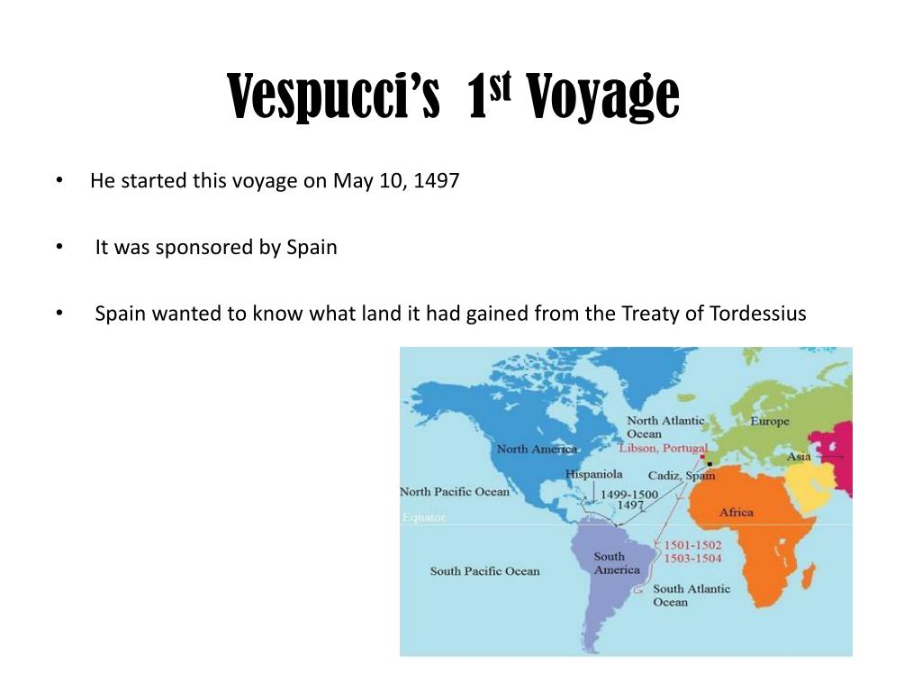 vespucci second voyage