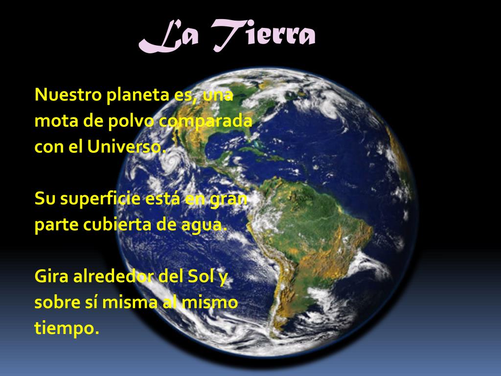 Ppt El Universo Y La Tierra Powerpoint Presentation Free Download