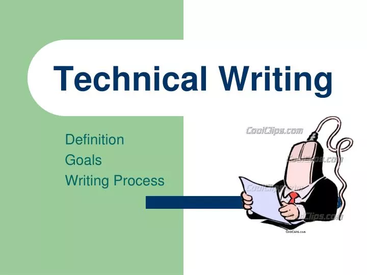 technical writing n.