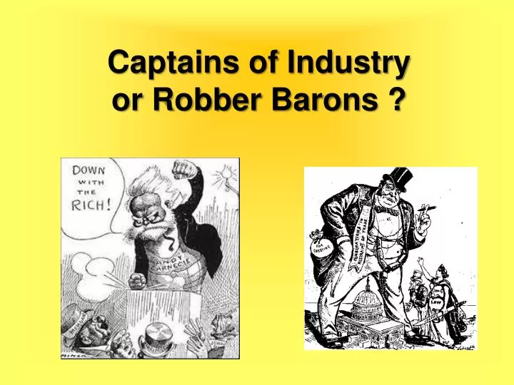 Реферат: Rockefeller Robber Baron Or Captain Of Industry