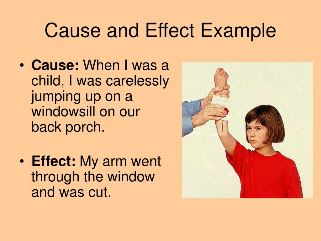 what are two types of cause and effect