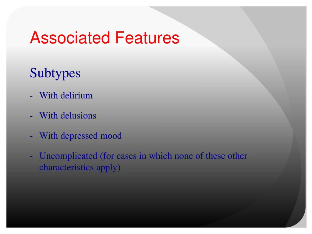 Associated Features PPT - Alzheimer’s Disease PowerPoint Presentation, free download - ID ...