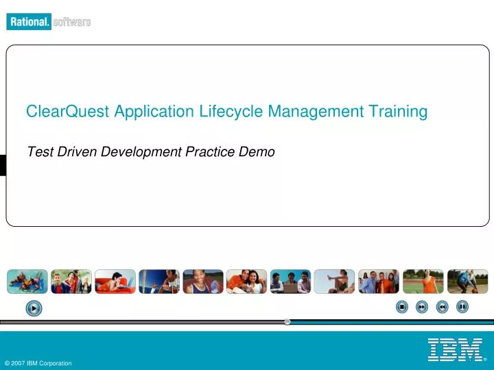 PPT ClearQuest Application Lifecycle Management Training PowerPoint