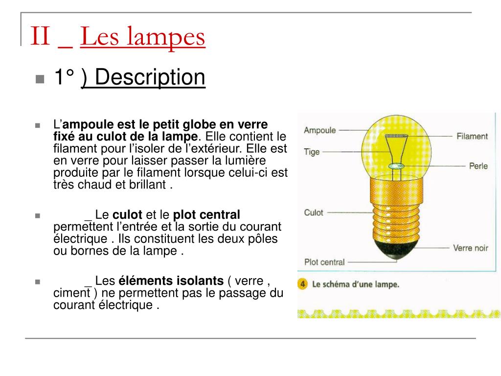 PPT - Allumer une lampe avec un générateur PowerPoint Presentation, free  download - ID:5520781