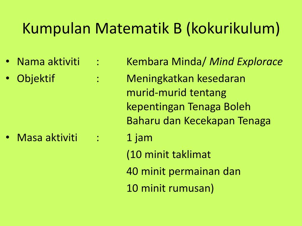 Soalan Explorace Matematik - Rumah Zul