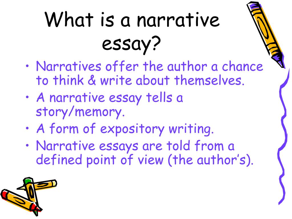 what is narrative writing presentation