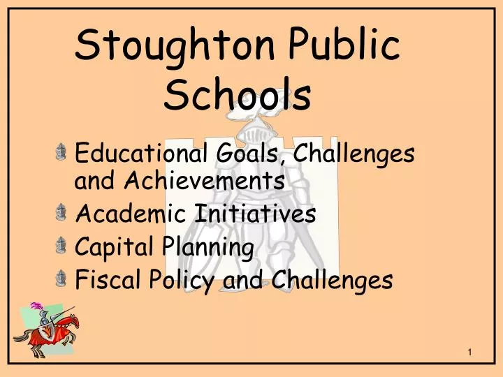 PPT Stoughton Public Schools PowerPoint Presentation, free download