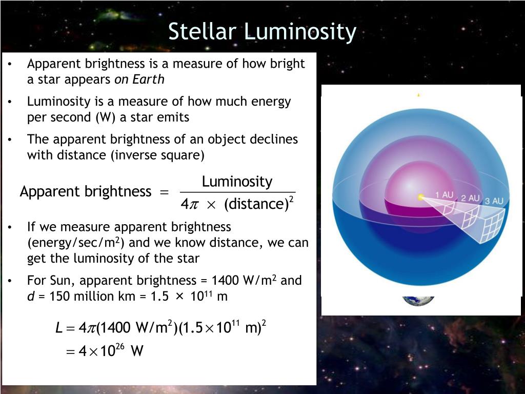 PPT - Stellar Luminosity PowerPoint Presentation, free download - ID ...