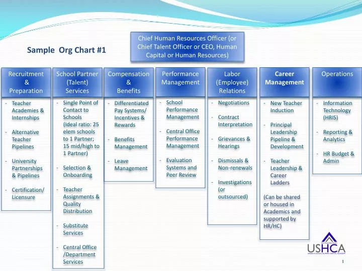 Hr Organizational Chart Sample