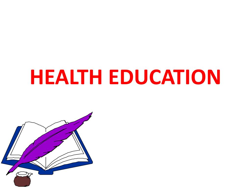 define health education ppt