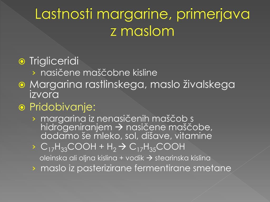 PPT - OD MASLA DO MARGARINE PowerPoint Presentation, free download -  ID:5525317