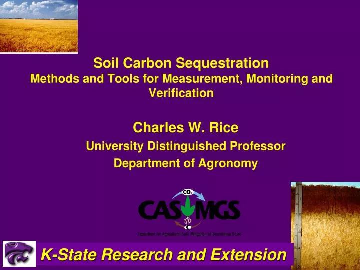 Ppt Soil Carbon Sequestration Methods And Tools For Measurement Monitoring And Verification Powerpoint Presentation Id 5525370