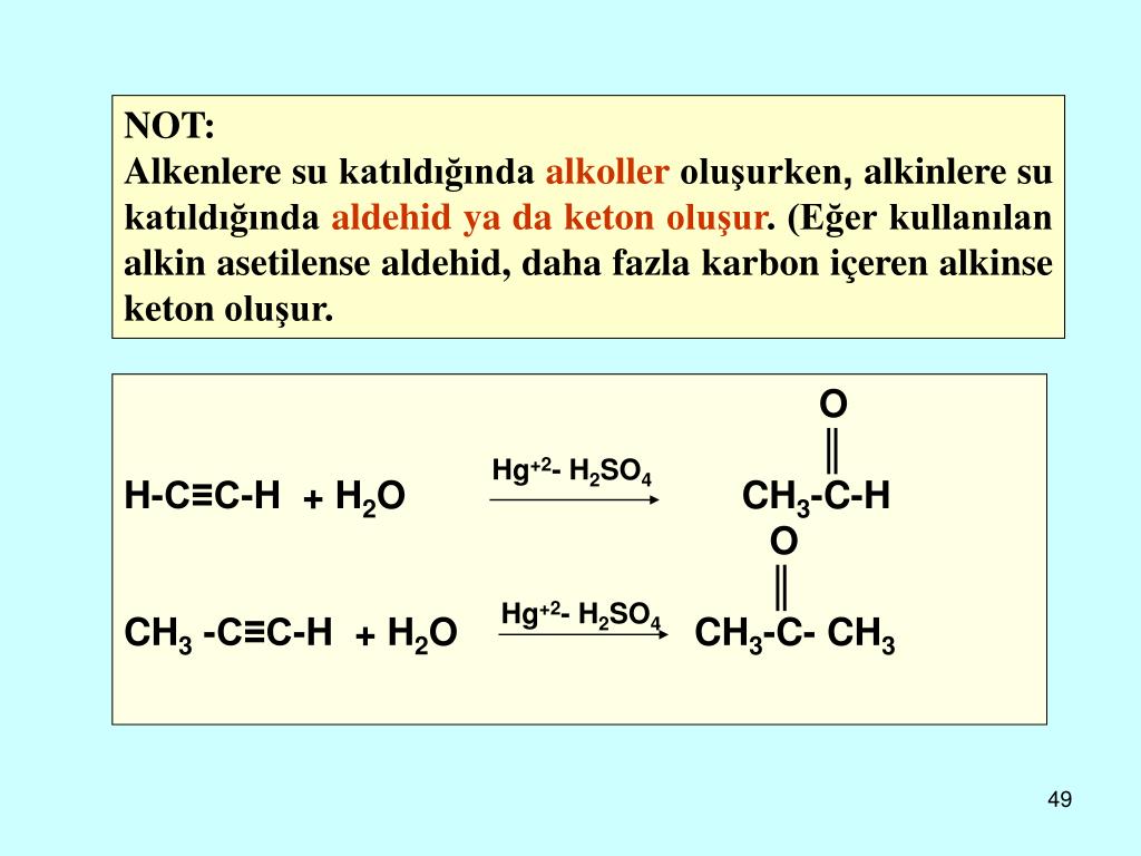 Ацетилен h2o hg2