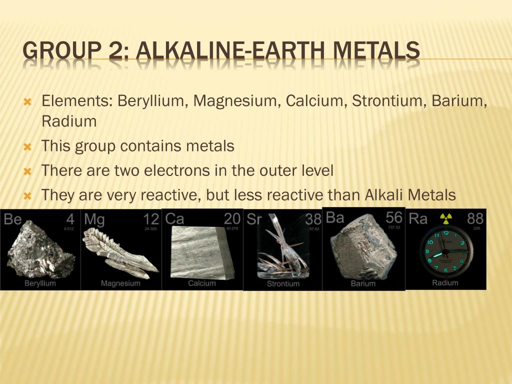 Щелочноземельные металлы находятся в природе