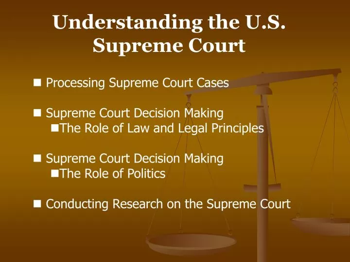 purpose of the supreme court