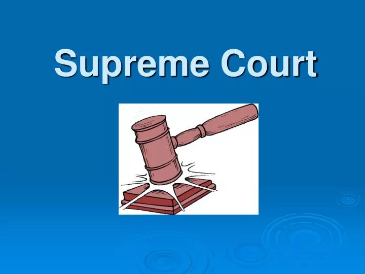 supreme court n.