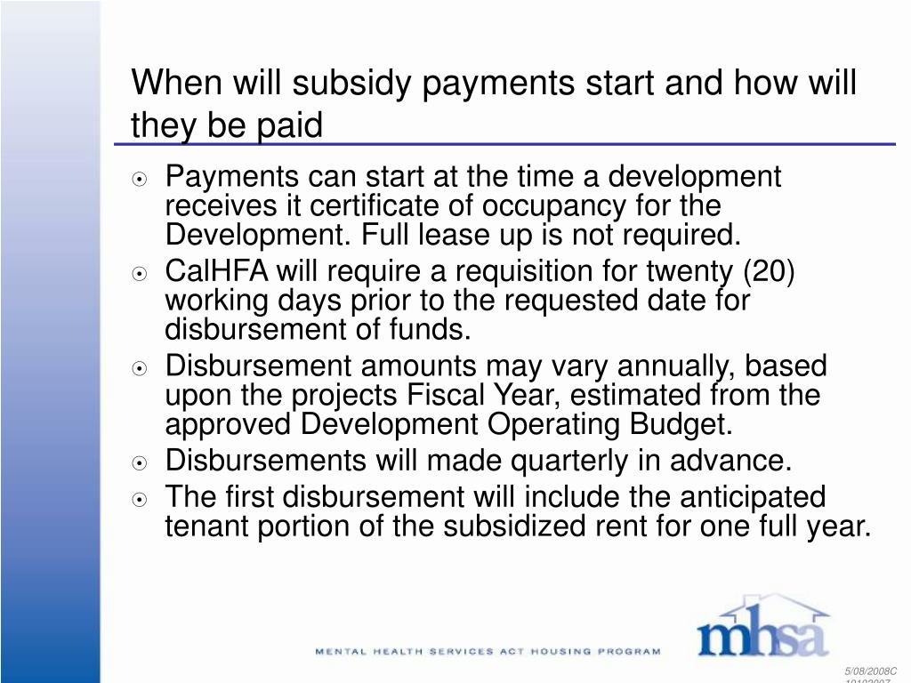 PPT Mental Health Services Act Housing Program The Capitalized