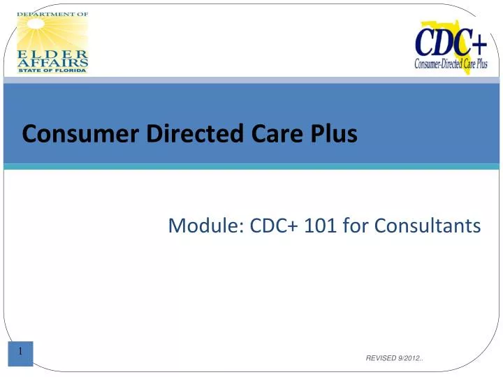 module cdc 101 for consultants n.