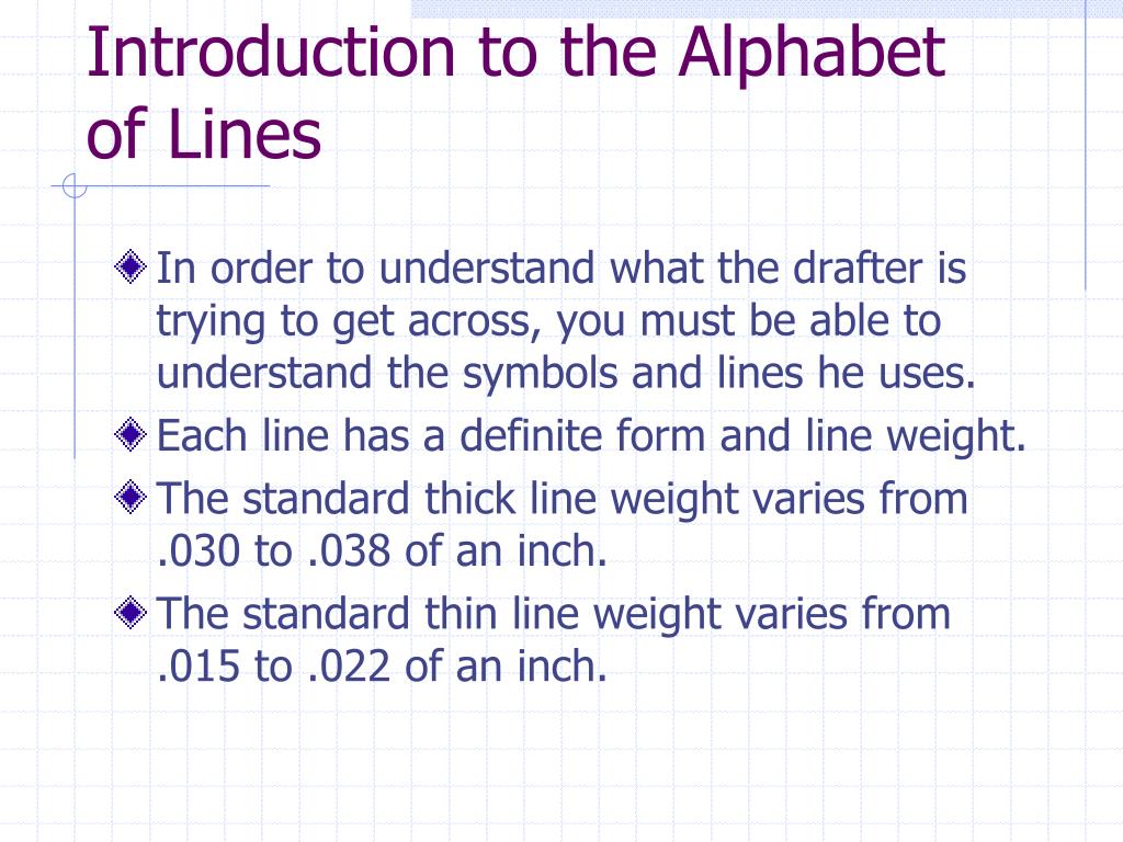 alphabet of lines powerpoint presentation