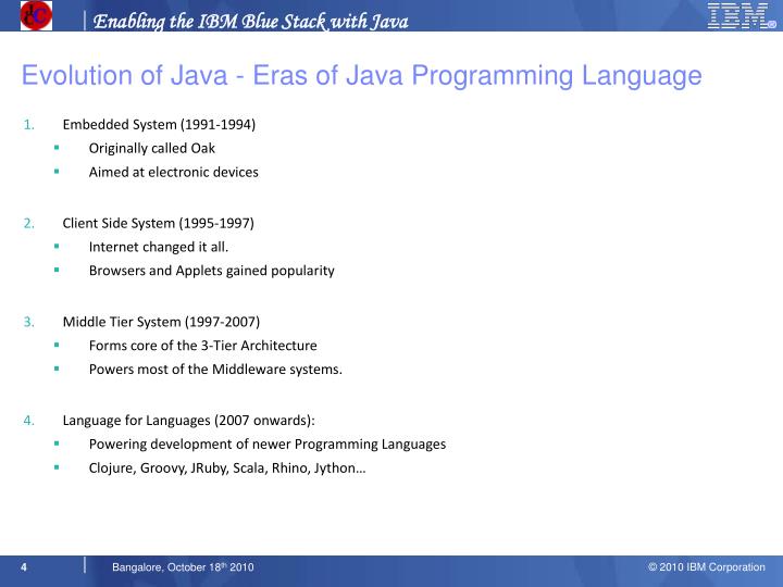 PPT - Java Language : New Features in a nutshell PowerPoint ...
