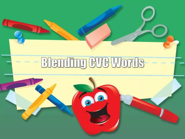 powerpoint presentation on cvc words