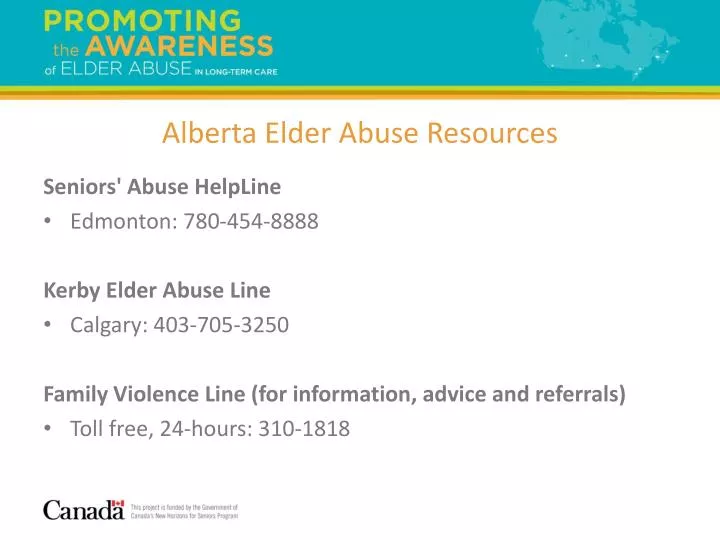 alberta elder abuse resources n.