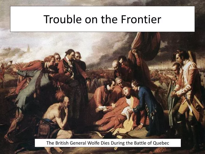 trouble on the frontier n.